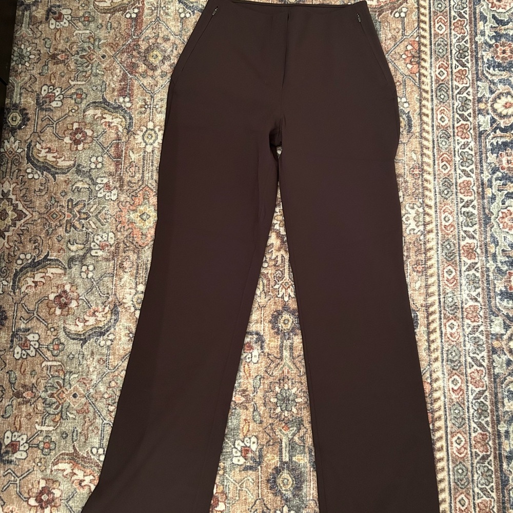 lululemon athletica Dark Brown Straight Leg Pants Align